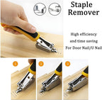 Staple Remover, Staple Puller Tool, Upholstery and Construction Heavy Duty - Image 4