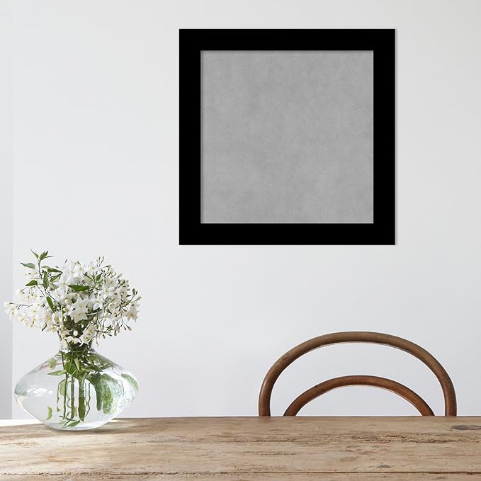 Amanti Art Black Framed Magnetic Board 19x19 Small Vision Board - Image 5