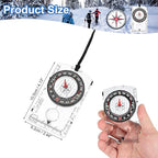 PATIKIL Orienteering Compass, Navigation Backpacking Compasses - Image 2