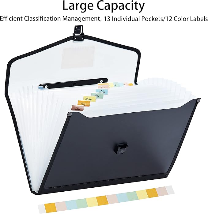 Legal Size 13-Pockets Expanding File Folder - Image 2