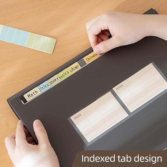Expanding File Folder with Tabs, 13 Pockets File Organizer Accordion File - Image 3