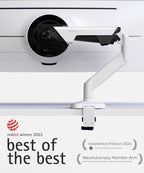 Modernsolid Heavy Duty Monitor Arm Desk Mount - Image 2