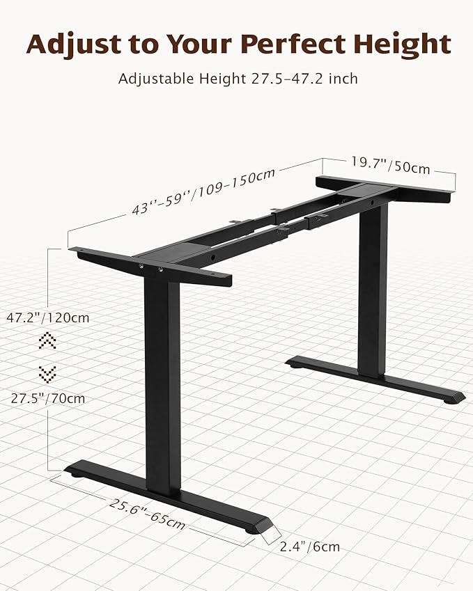 TOPSKY Dual Motor Electric Adjustable Standing - Image 8
