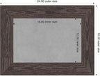 Amanti Art Black Framed Magnetic Board 18x24 Small Vision Board - Image 3