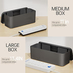YECAYE 2 Pack Cable Management Box, Pet Friendly Cable Box Organizer - Image 3