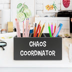XPH Chaos Coordinator Black Pen Pencil Holder Organizer - Image 2