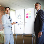 60” x 40” Foldable Whiteboard Dry Erase Board Large Tri Folding Whiteboard - Image 6
