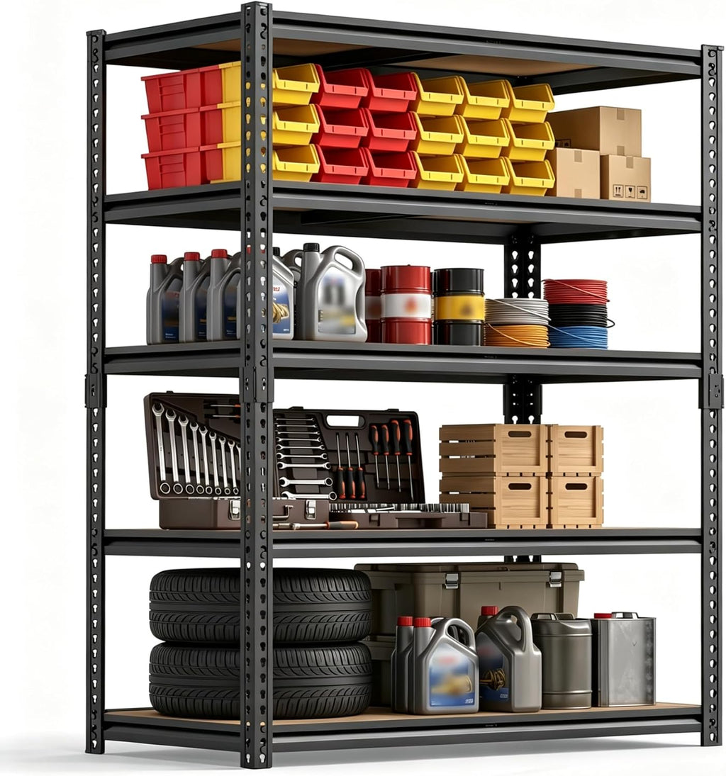garage shelving units shelves for garage storage shelf, front angle view