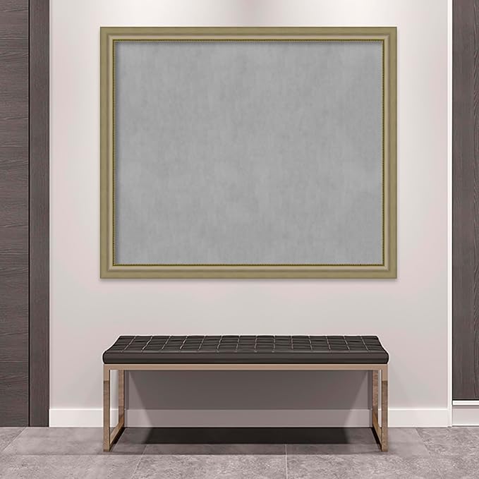 Amanti Art Silver Framed Magnetic Board 45x53 Oversize Vision Board - Image 5