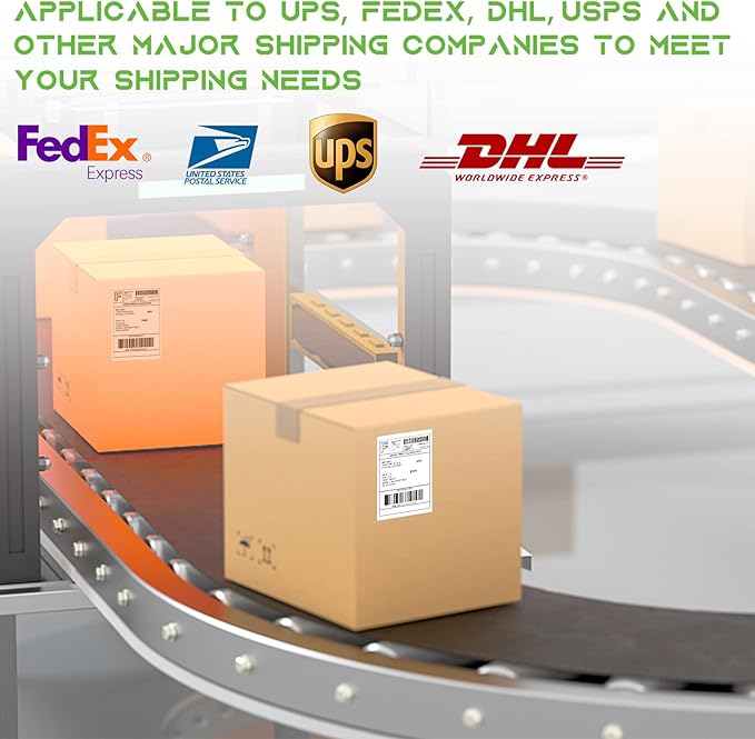 MFLABEL 4x6 Direct Thermal Shipping Labels - Image 5