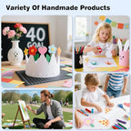 Cardstock 8.5 x 11, Thick Printer Paper 75 lb/200 gsm, 40 Sheets Card Stock - Image 6