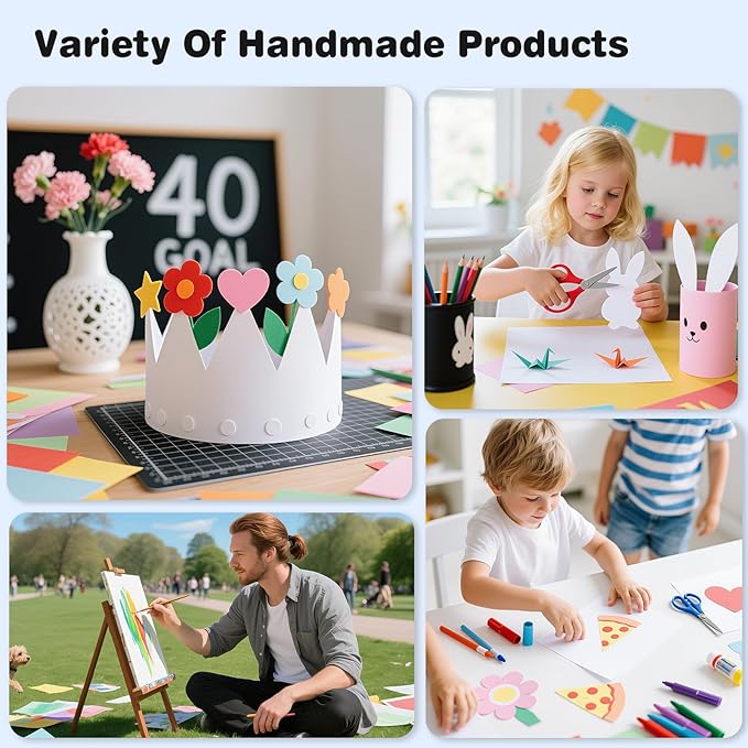 Cardstock 8.5 x 11, Thick Printer Paper 75 lb/200 gsm, 40 Sheets Card Stock - Image 6
