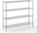 Regal Altair 18" Deep x 72" Wide x 64" Height Wire Shelving Kit | 4-Tier | NSF by Regal+Altair