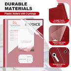 Teling 48 Pcs Clear Front Report Covers - Image 3