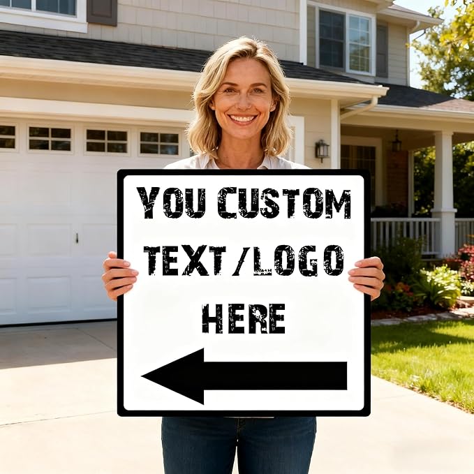 Custom Square Outdoor Signs - Image 2