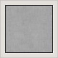 Amanti Art Silver Framed Magnetic Board 30x30 Medium Vision Board by AmantiArt
