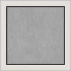 Amanti Art Silver Framed Magnetic Board 30x30 Medium Vision Board by AmantiArt