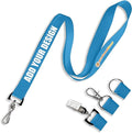 Wristband Bros Custom Lanyards For ID Badges, Keys & More | Add Text & Logos | by WristbandBros