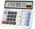 Desktop Calculator Extra Large LCD Display 12-Digit Big Number Accounting by Pendancy