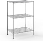 Regal Altair 24" Deep x 36" Wide x 54" Height Wire Shelving Kit | 3-Tier | NSF
