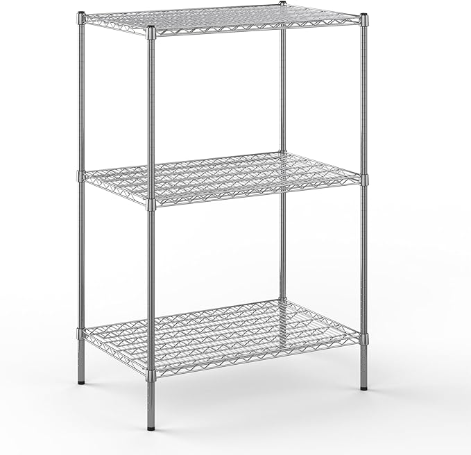 Regal Altair 24" Deep x 36" Wide x 54" Height Wire Shelving Kit | 3-Tier | NSF by Regal+Altair