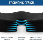 Everlasting Comfort Doctor Recommended Memory Foam Seat Cushion - Image 4