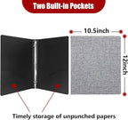 Vienrose 3 Ring Binder 1 Inch Round Rings - Image 5