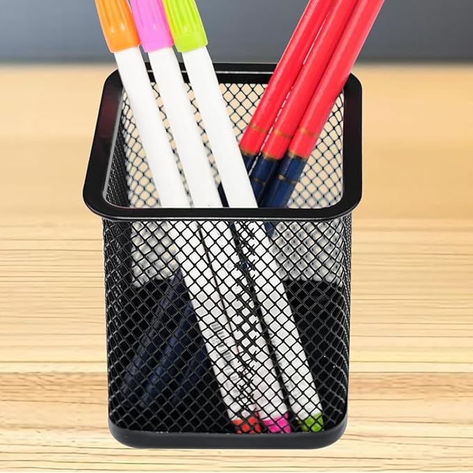 SNOW COOLER Pen Holder Pencil Holder Metal Pen Holder Cup Pencil Holder - Image 2