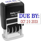 MaxMark Self-Inking Rubber Date Office Stamp by Maxmark