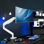 VIVO Heavy Duty Aluminum Ultrawide Monitor Tension Arm - Image 2