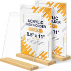 8.5 x 11 Acrylic Sign Holder by SVOPY