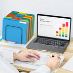 File Folder, HERKKA 120 Pack 1/3 Cut Tab File Folders, Colored File Folders - Image 7