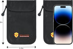 2 Pack Small Fireproof Wallet Pouch, Non-Itchy Waterproof Cash Bag - Image 2