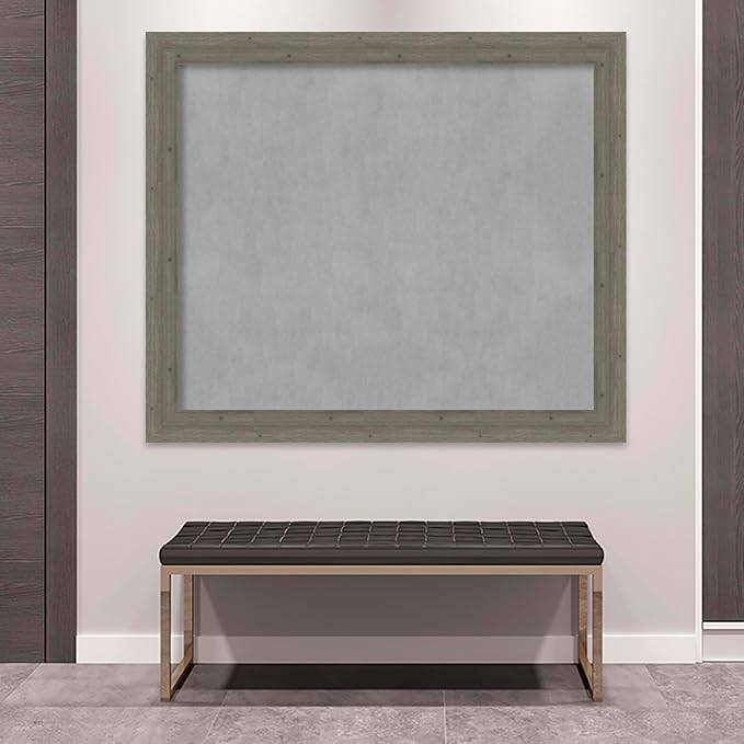Amanti Art Grey Framed Magnetic Board 47x55 Oversize Vision Board - Image 5