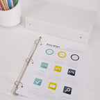 Comix Sturdy 3 Ring Binder 1 inch - Image 6