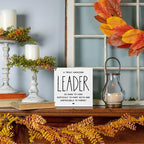 Leader Appreciation Gifts Leadership Gifts, Inspirational Office Decor Wooden - Image 5