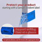 ChtepTamper 100 Pieces Total Transfer Tamper-Evident Stickers Security Labels - Image 7