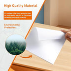 28 Sheets White Shimmer Cardstock 8.5 x 11 Certificate Paper, 92lb Heavyweight - Image 5