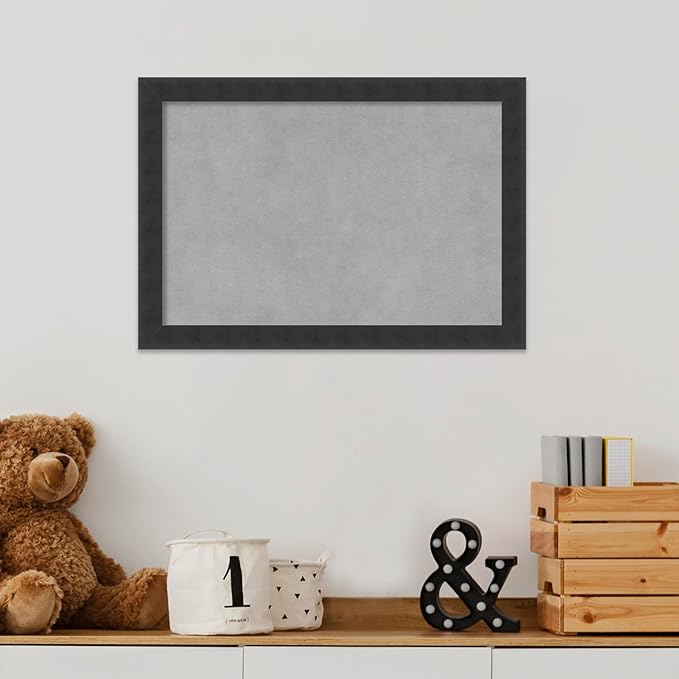Amanti Art Black Framed Magnetic Board 14x20 Small Vision Board - Image 5