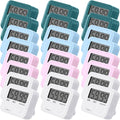 Weewooday 24 Pcs Digital Kitchen Timer Magnetic Timer Bulk On/Off Switch Minute by Weewooday