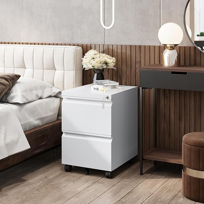 Fesbos 2 Drawers Vertical File Cabinet - Image 4