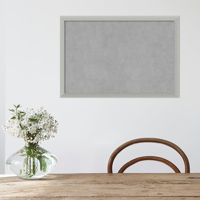 Amanti Art Silver Framed Magnetic Board 18x26 Medium Vision Board - Image 5