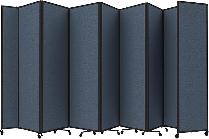 Versare Room Divider 360 Portable Wall Partition | Folding Panels | Large by VERSARE