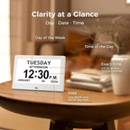 7'' Digital Clock, Dementia Clock - Image 6