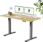 FLEXISPOT EN1 One-Piece Solid Wooden Standing Desk 55 x 24 Inches Height by FlexiSpot
