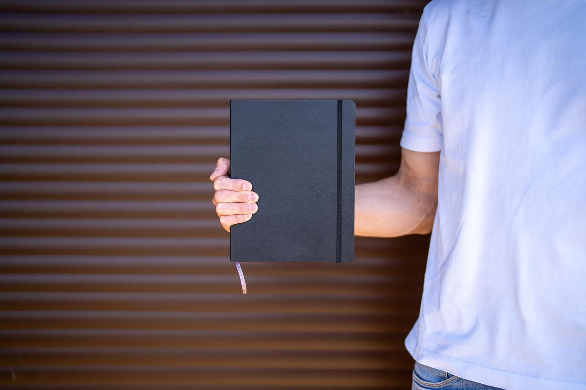 Moleskine Professional Notebook, XL, Black, Hard Cover (7.5 x 9.75)
