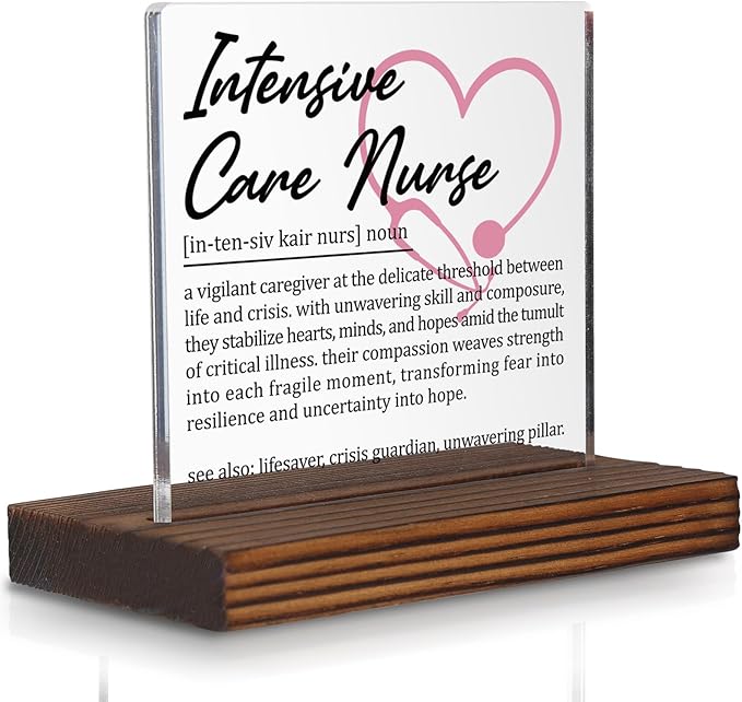 Intensive Care Nurse Gifts, Thank You Appreciation Gifts by Pariveca