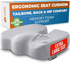 5 STARS UNITED Seat Cushion for Tailbone Pain Relief – Memory Foam Cushion for by 5STARSUNITED
