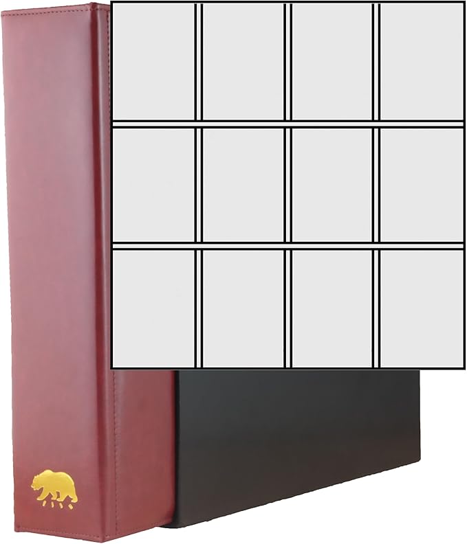Ursae Minoris Estate Library Deluxe 4 Q-Ring Large Format Binder by Ursae+Minoris