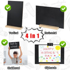 BOUBONI 3 Pack Small Chalkboard Signs - Image 3